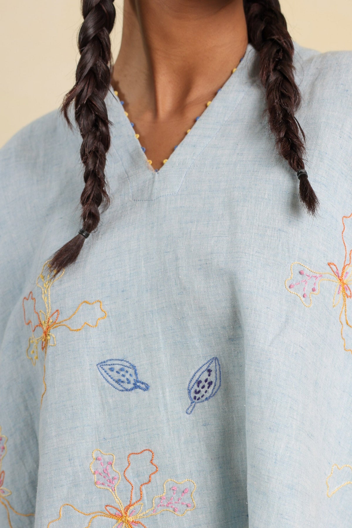 Mist Blue Top - Dhãran