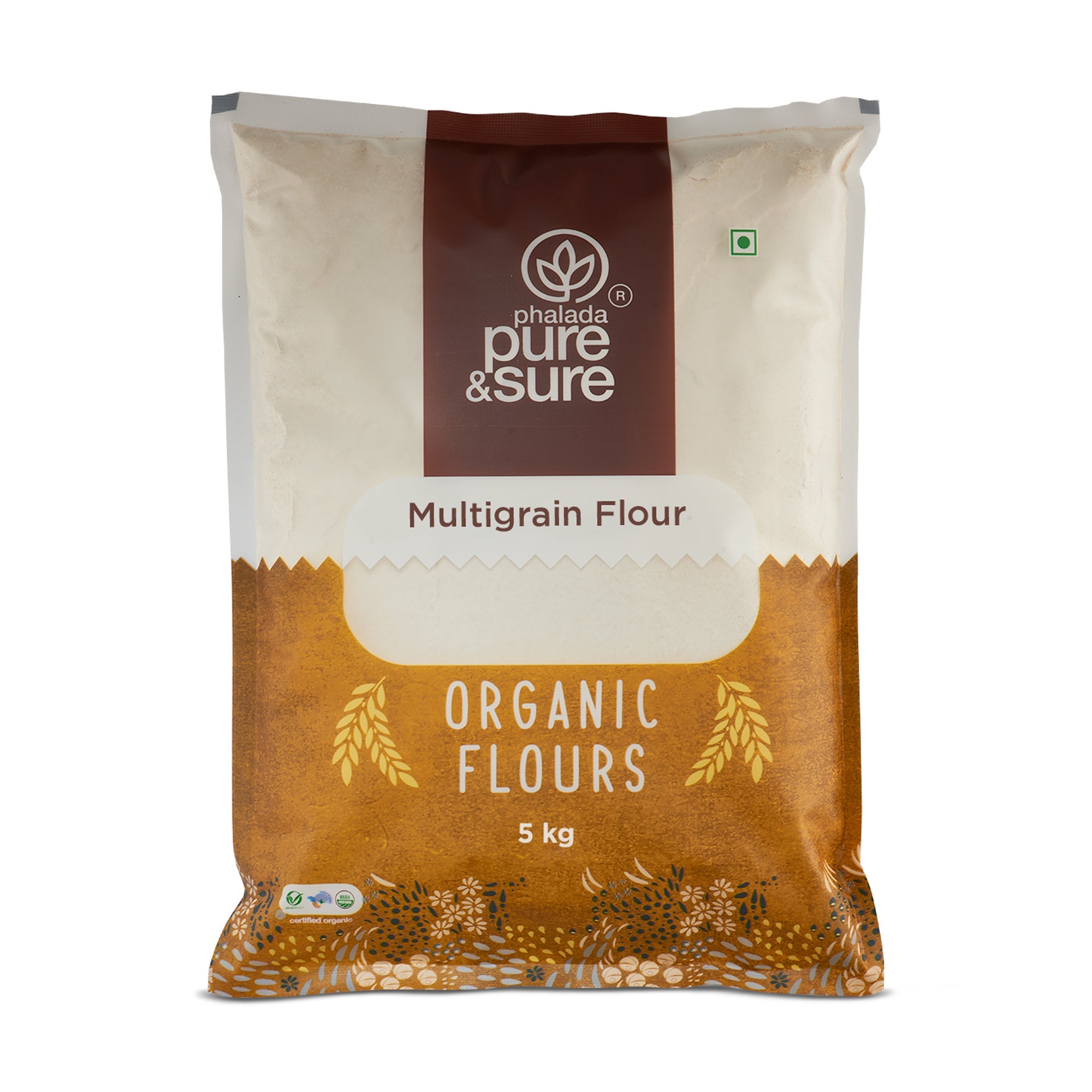 Phalada Pure and sure Organic Multigrain Flour 5kg front