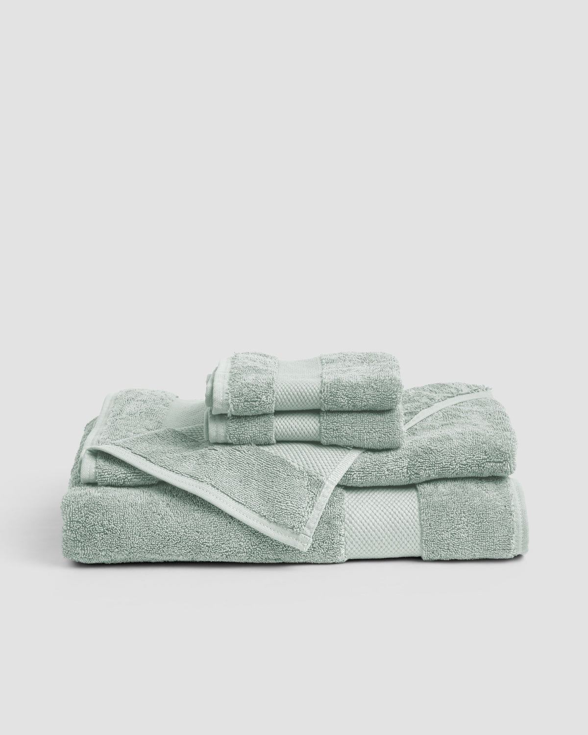 Luxury Organic Towel Green