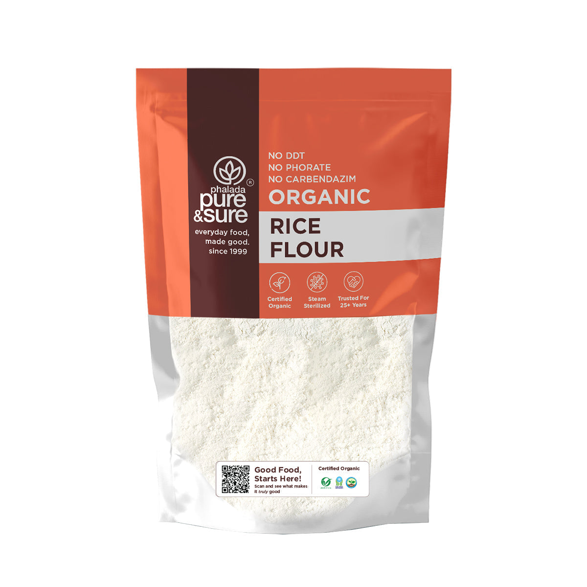 Phalada Pure and sure Organic Rice Flour front
