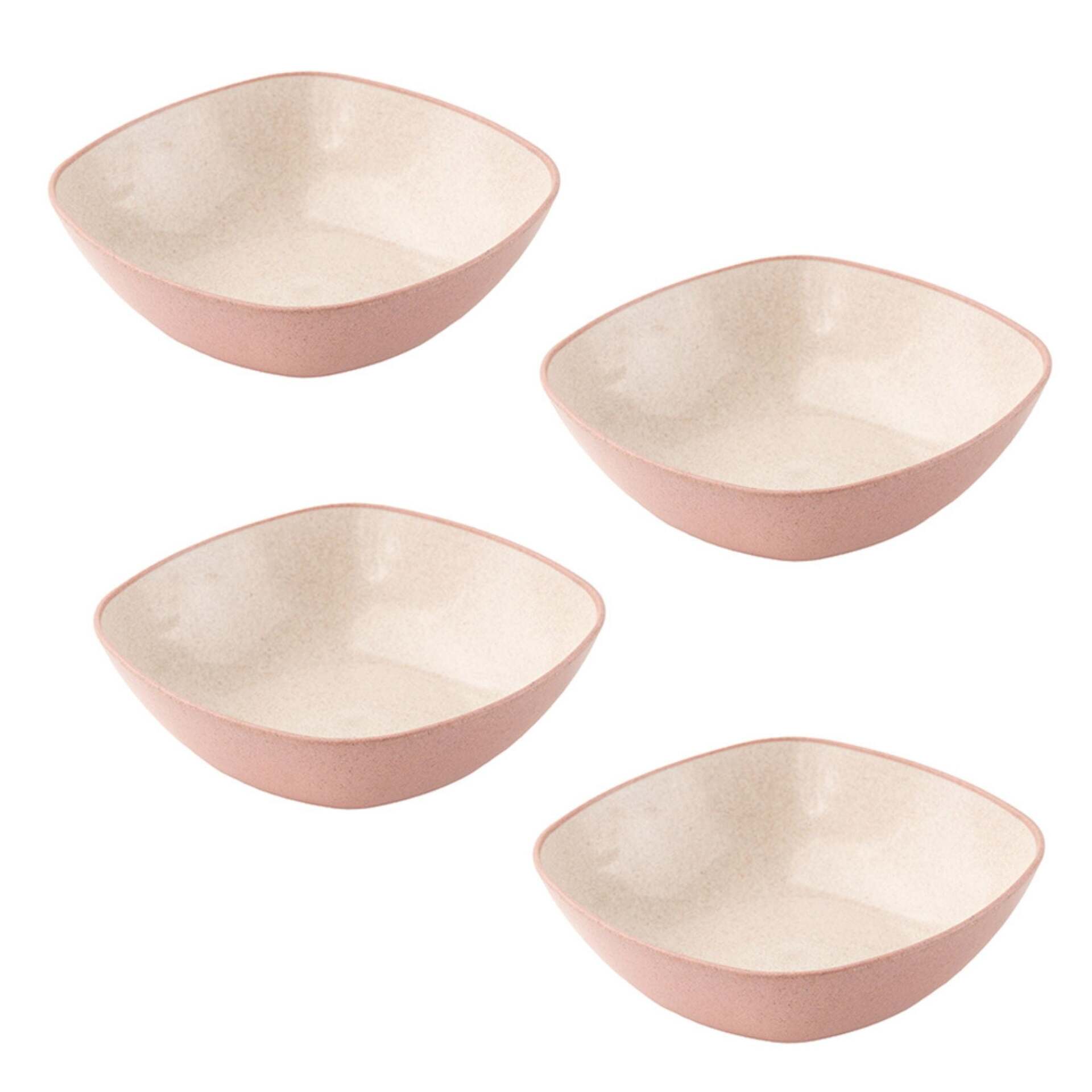 Rice husk And Bamboo Fiber Multipurpose Snack Bowls