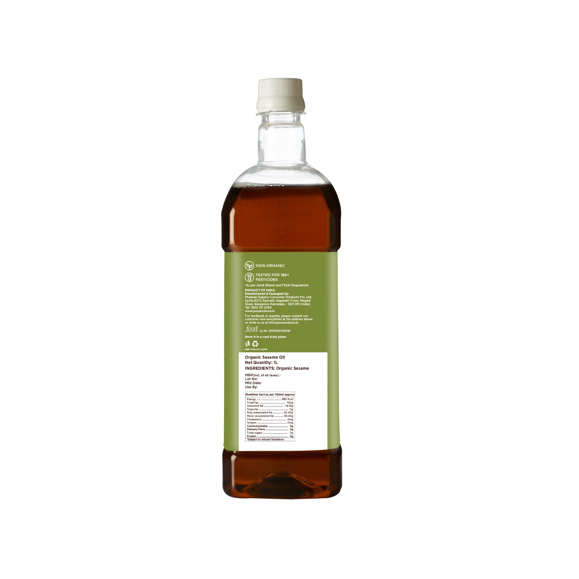 Sesameoil BACK