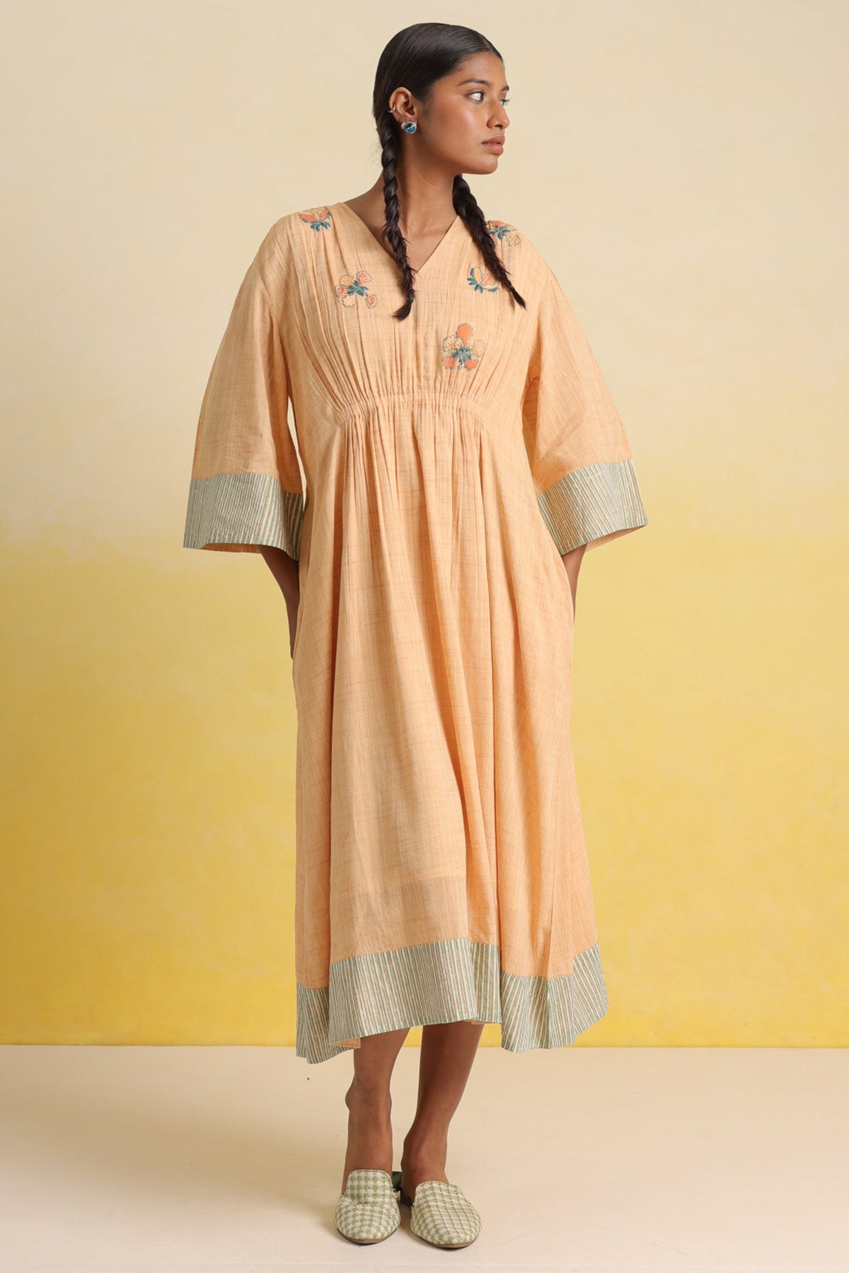 Sway Apricot Dress - Dhãran