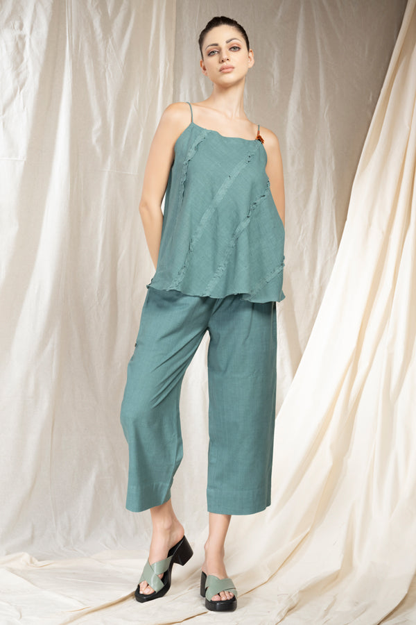 Simple essence- eco-club teal co-ord set