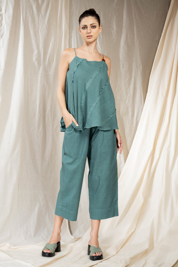 Simple essence- eco-club teal co-ord set