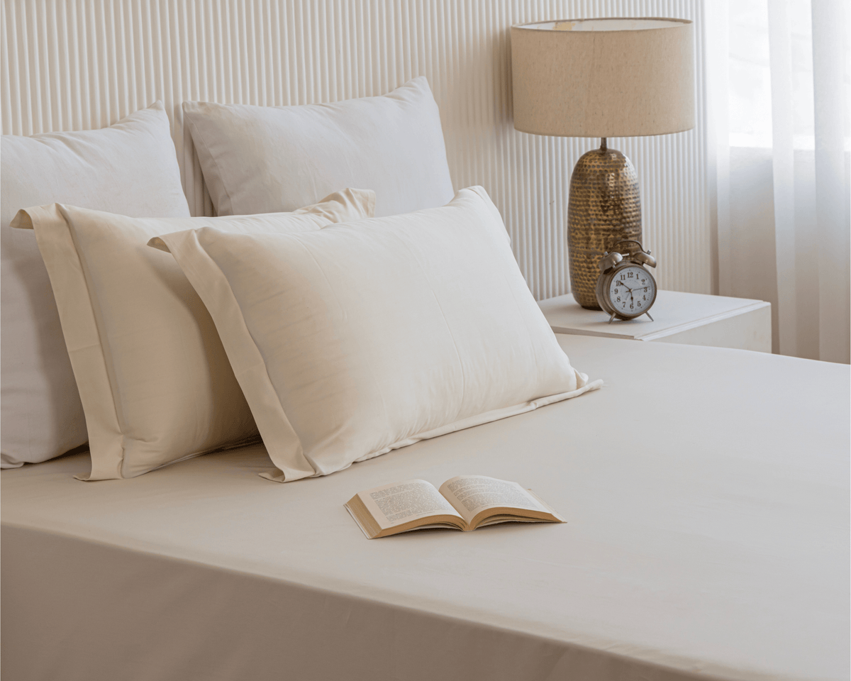 Quintessential Flat Sheet Beige - Texaura