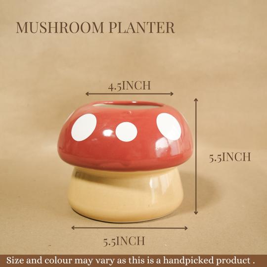 Mushroom Planter - https://artecasa.in/