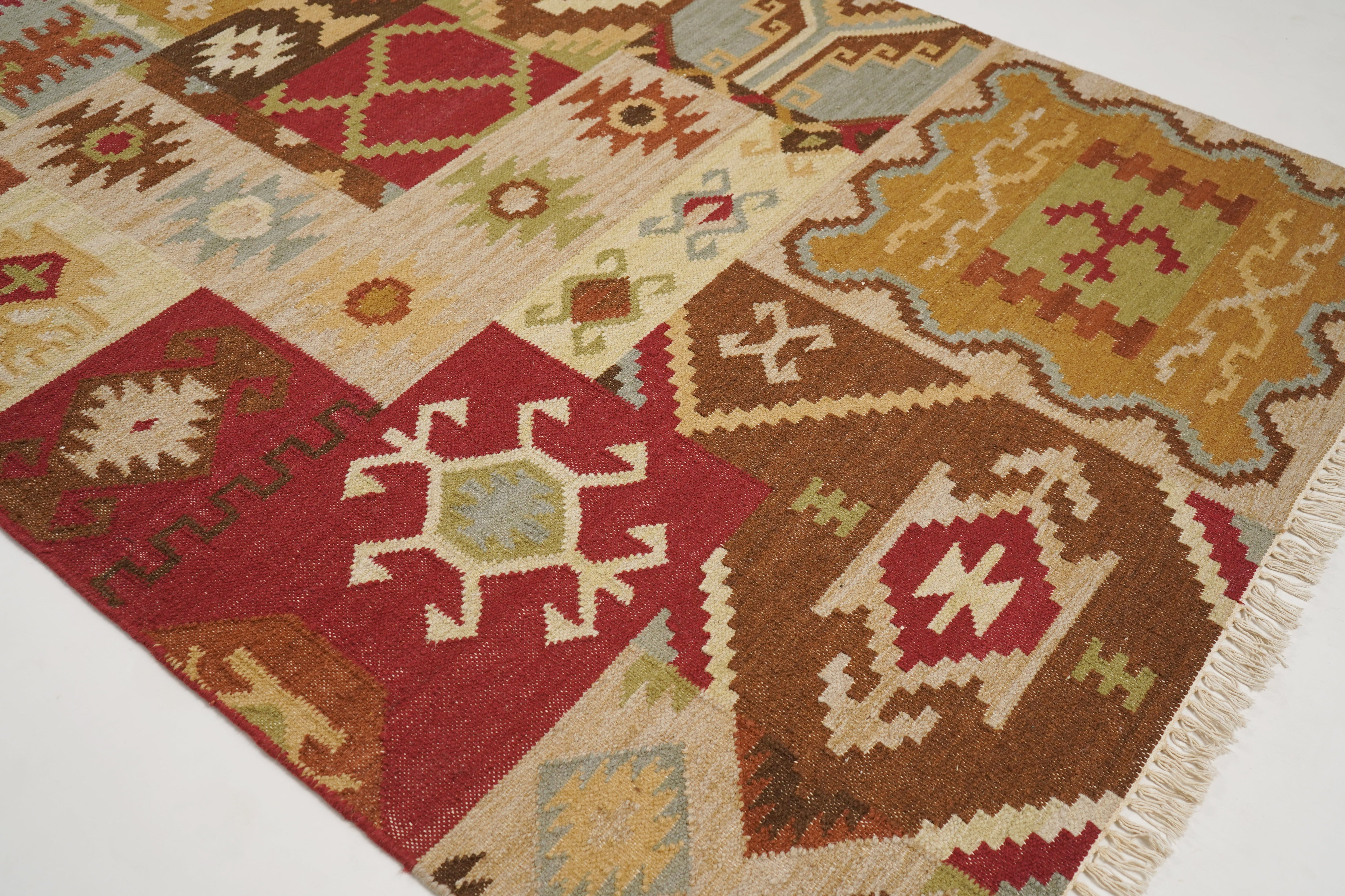 Wool & Cotton Kilim