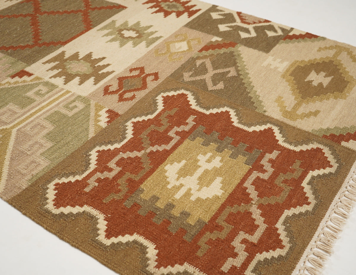Wool & Cotton Kilim