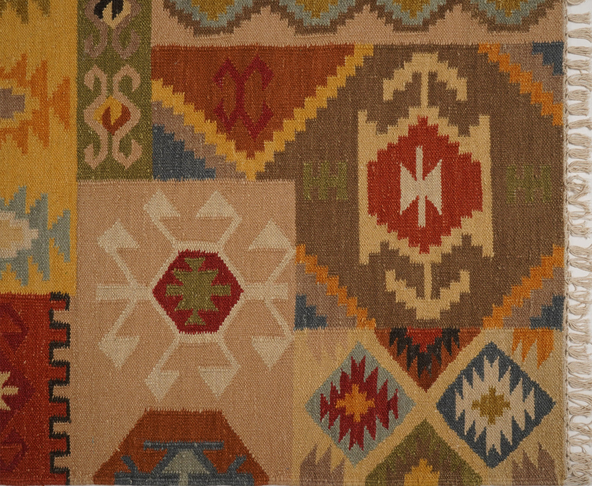 Wool & Cotton Kilim