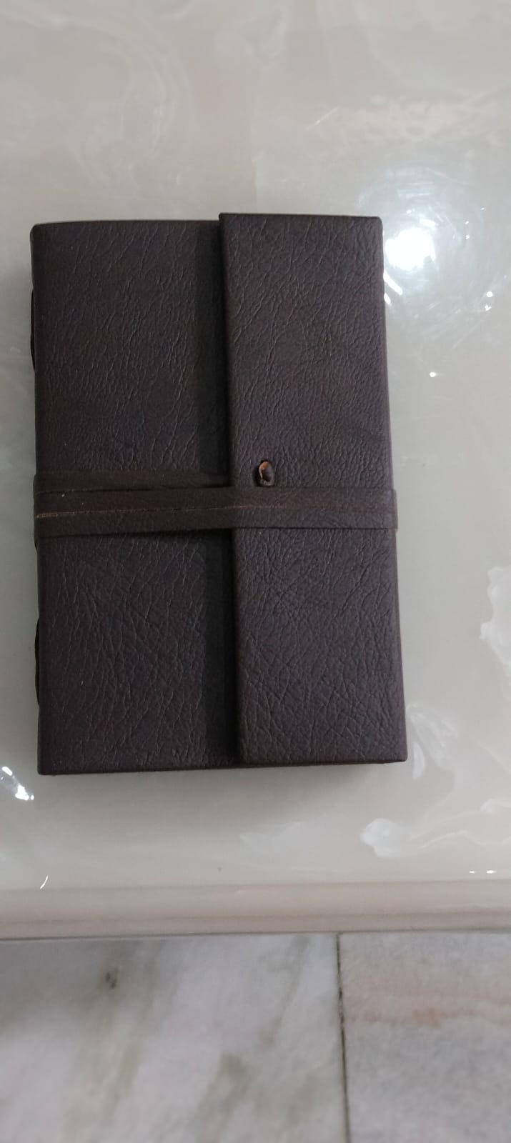 Exclusive vegan leather jumbo journal with eco-friendly design, large writing pages, and sustainable material cover