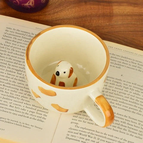 Doggo Mug | Cute Dog Ceramic Mug | Aesthetic Coffee Cup - https://artecasa.in/
