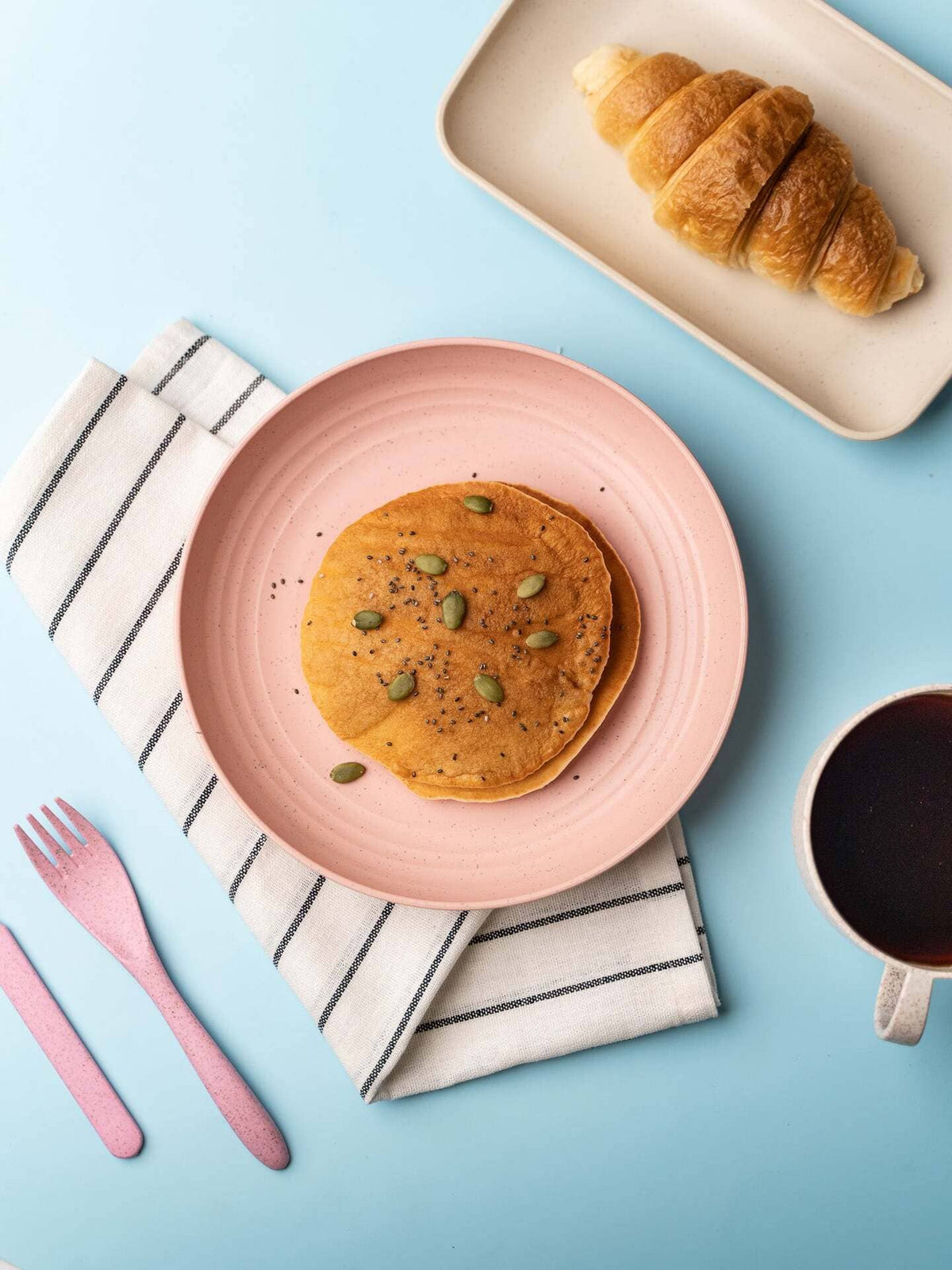 Wheat Straw Snack Plates