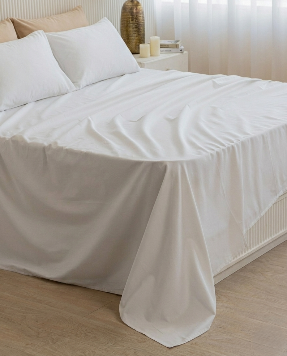 Quintessential Flat Sheet White - Texaura