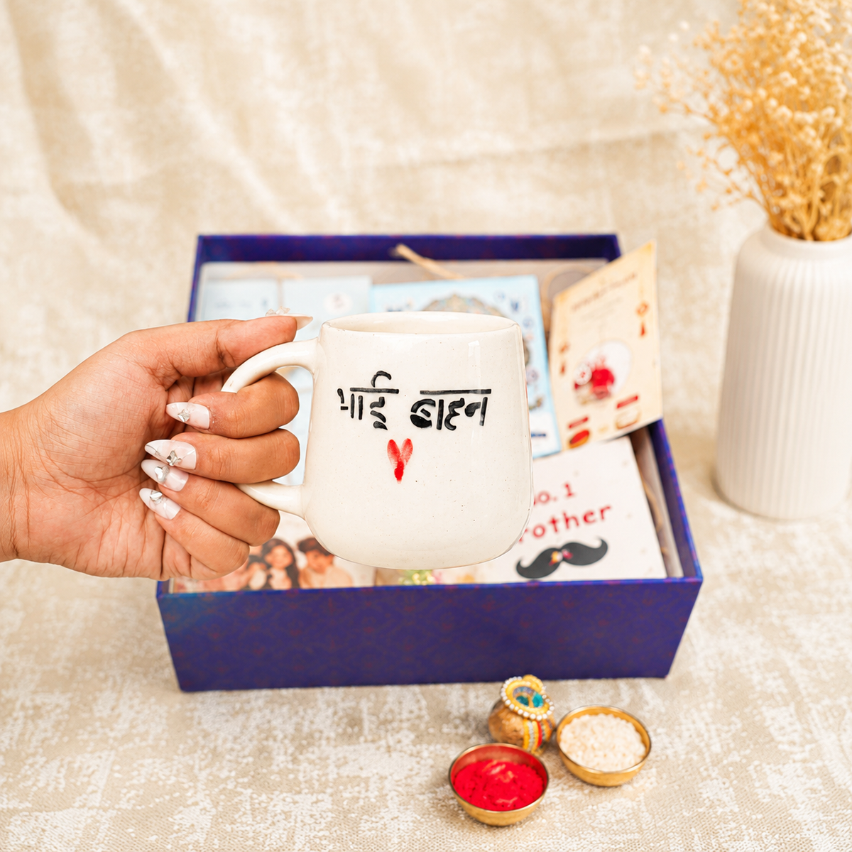Artecasa Bhai Behan Nazar Raksha Hamper - https://artecasa.in/