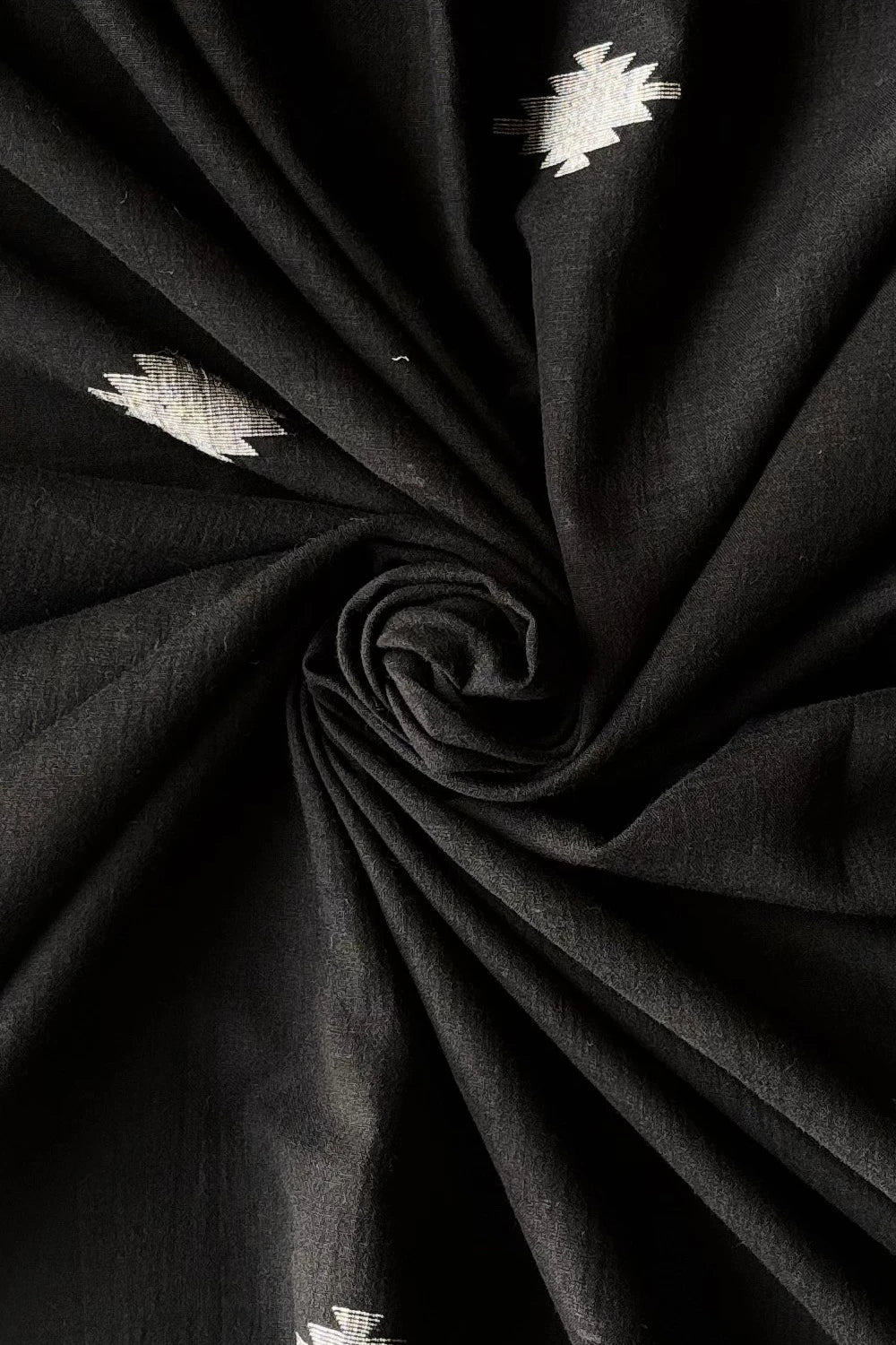 black-jamdani-dupatta-with-yantra-inspired-handwoven-motifs