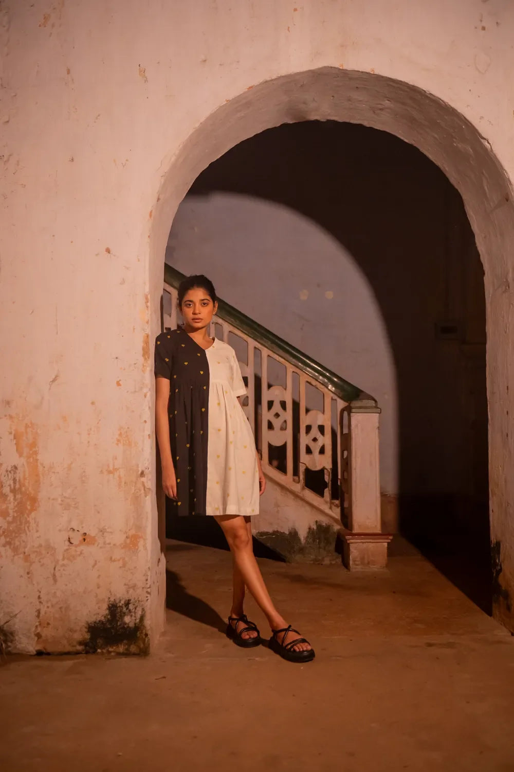 classic-day-night-south-cotton-dress-for-weekend-wear