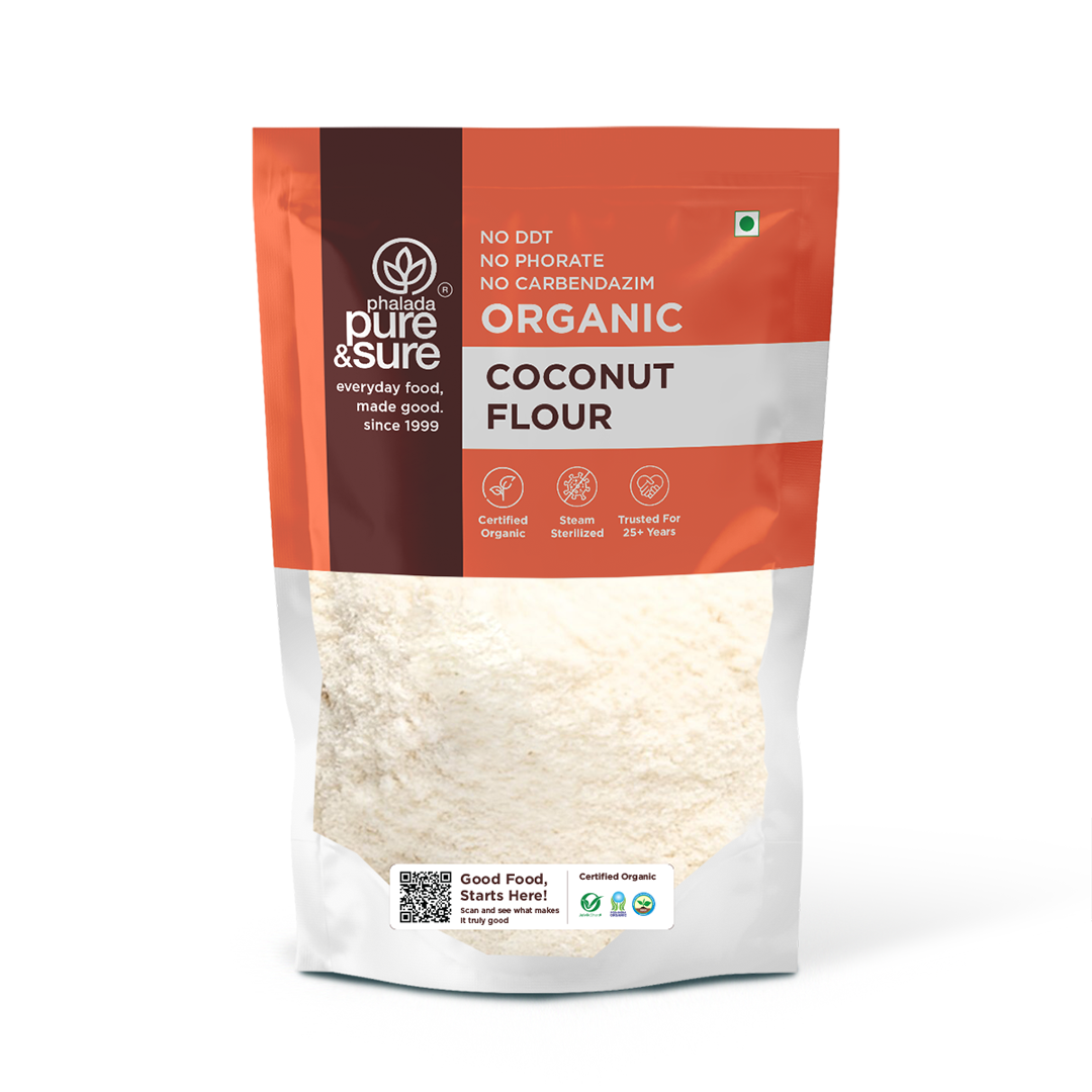 Phalada Pure and Sure Organic Coconut Flour front