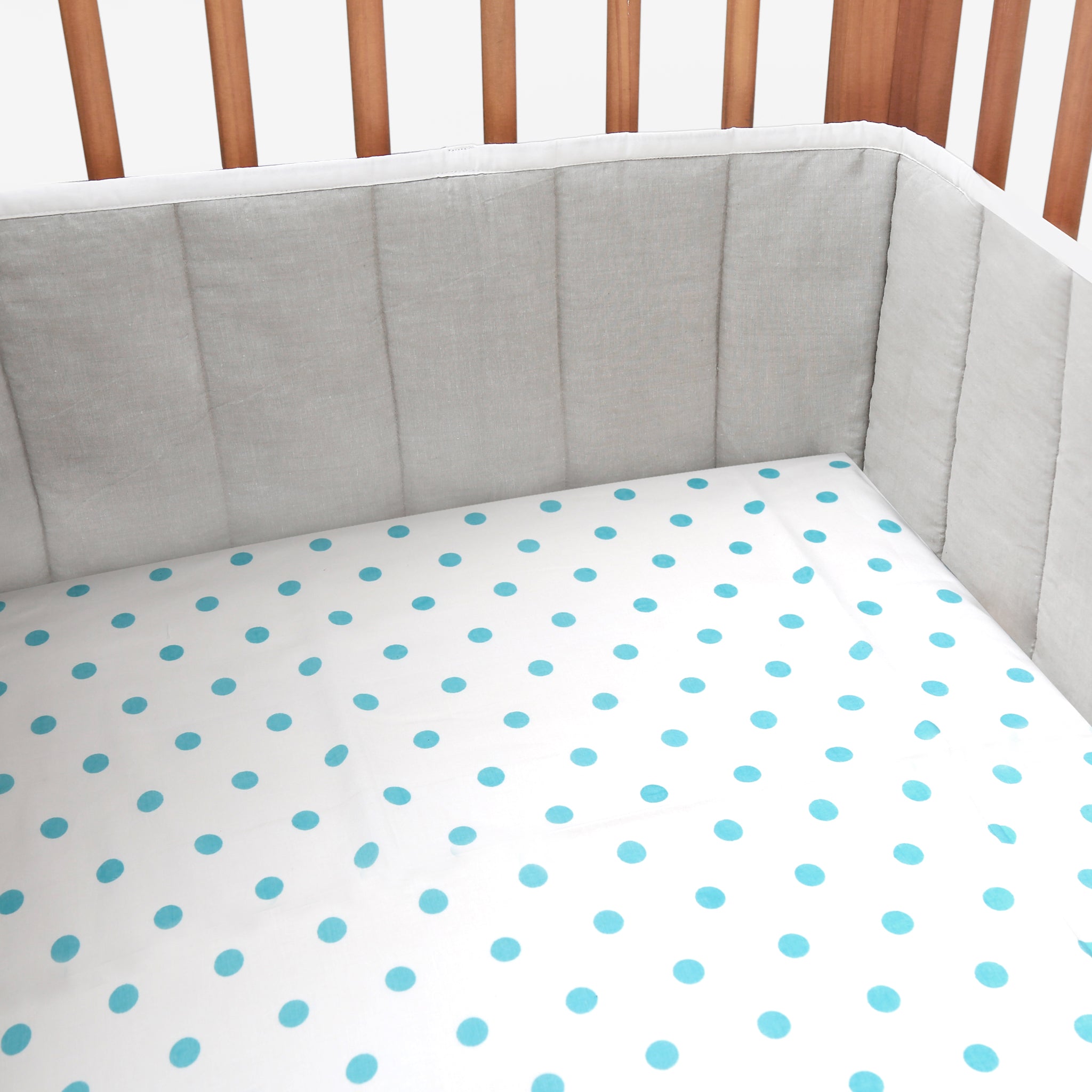 Counting Fish - Organic Cot Bedding Set - Oranges and Lemons