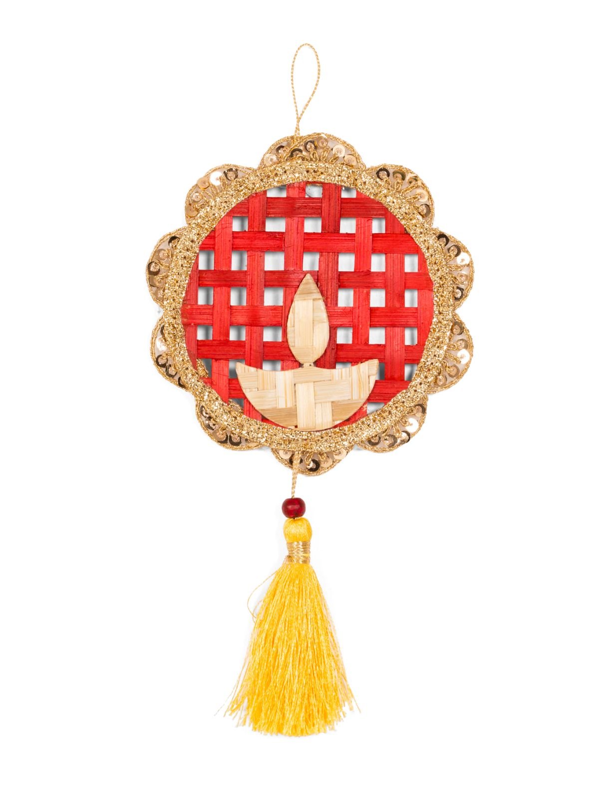 Deepak Handcrafted Bamboo Hanging - Set of 2 - Greenkraft