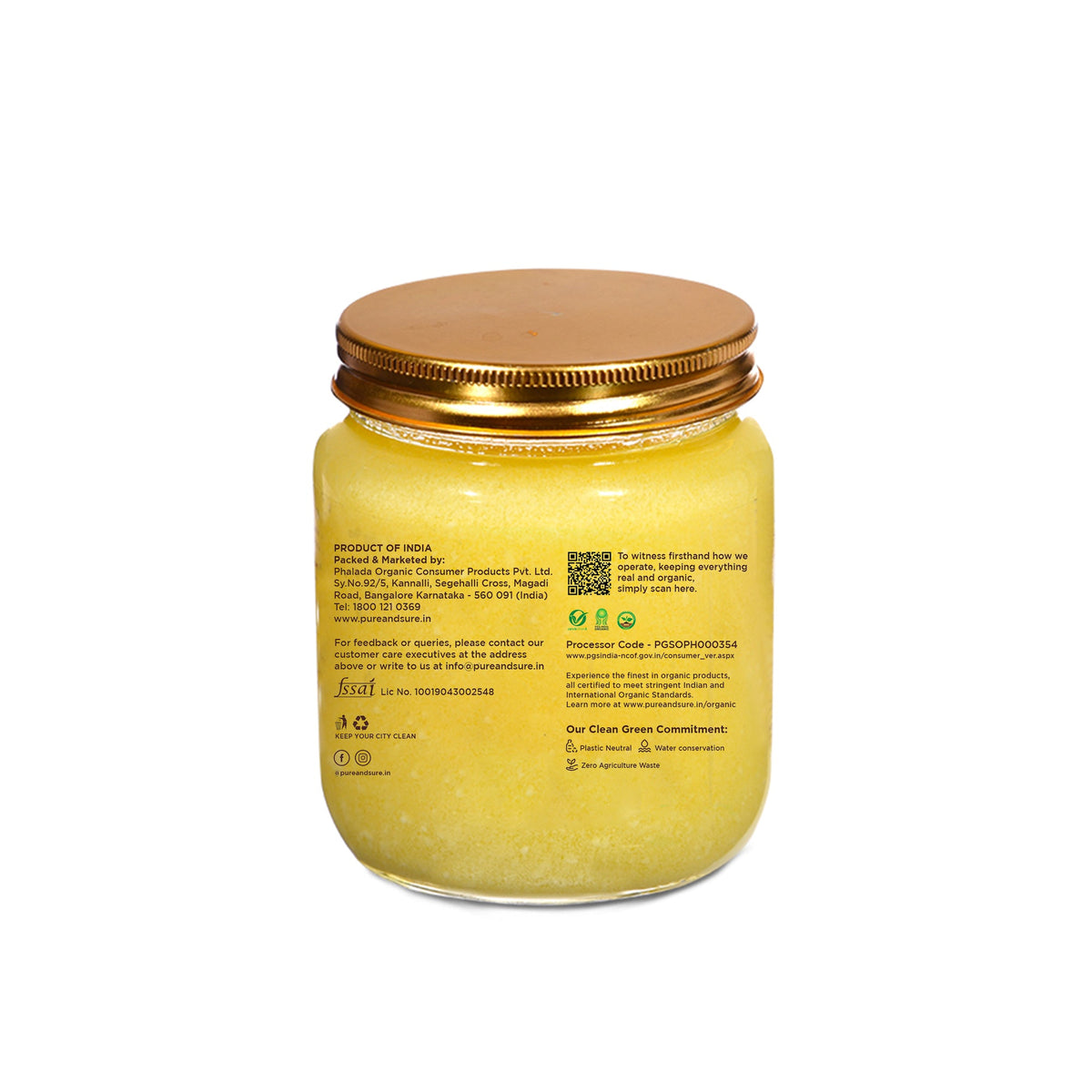 Desi Ghee 500ml fssai