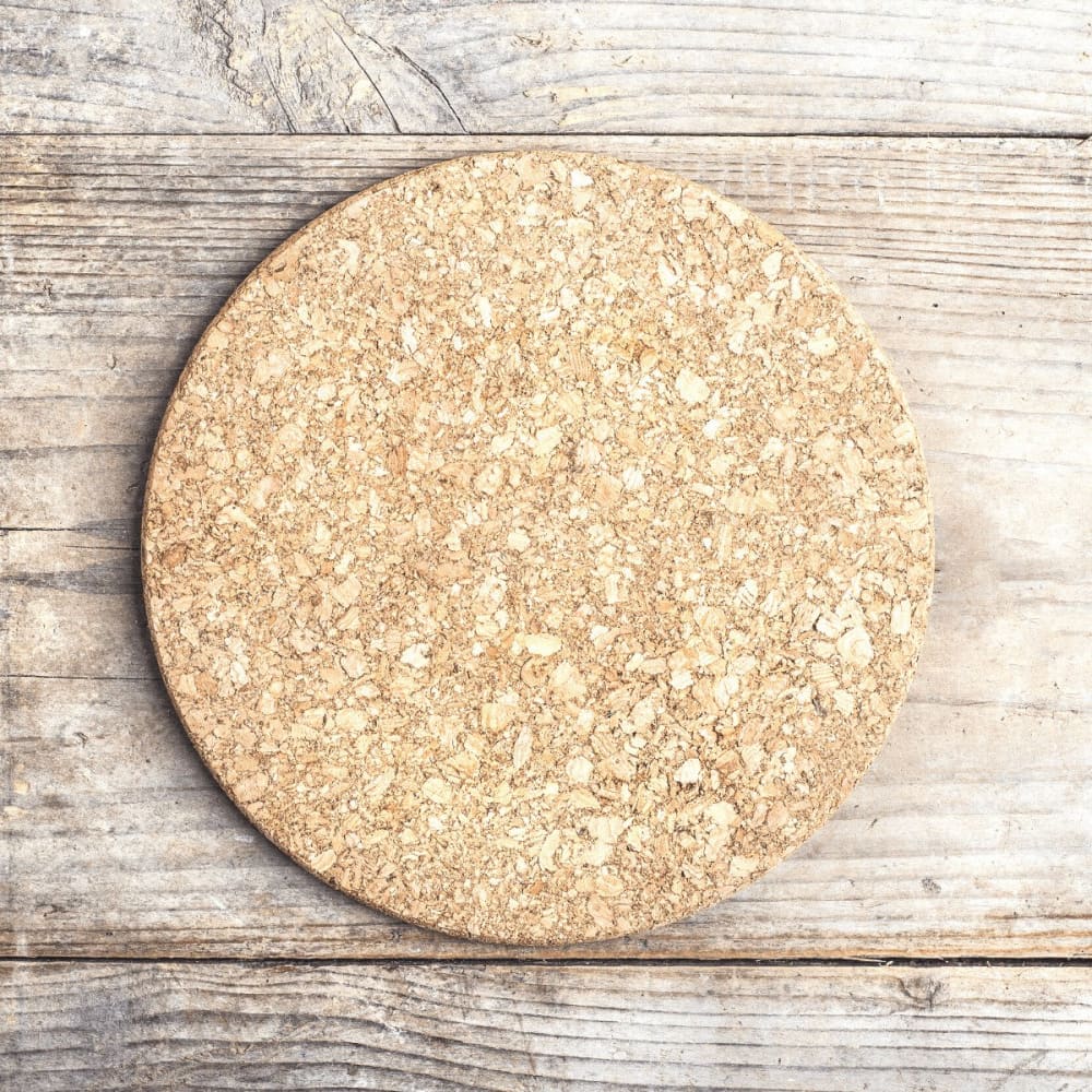 Heat Resistant Cork Trivets - Circle / Pack of 2 - Home