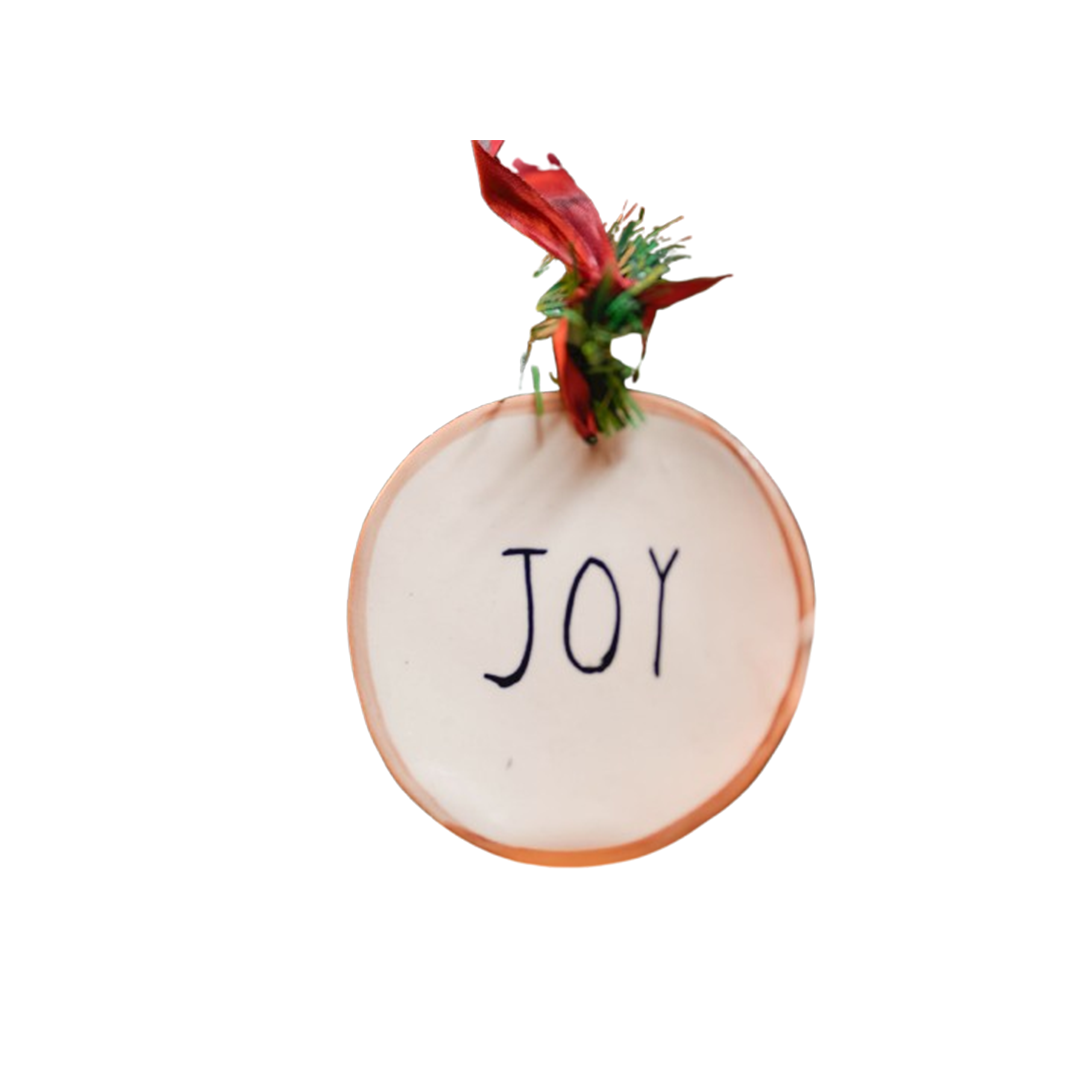 Joy festive ornament - https://artecasa.in/