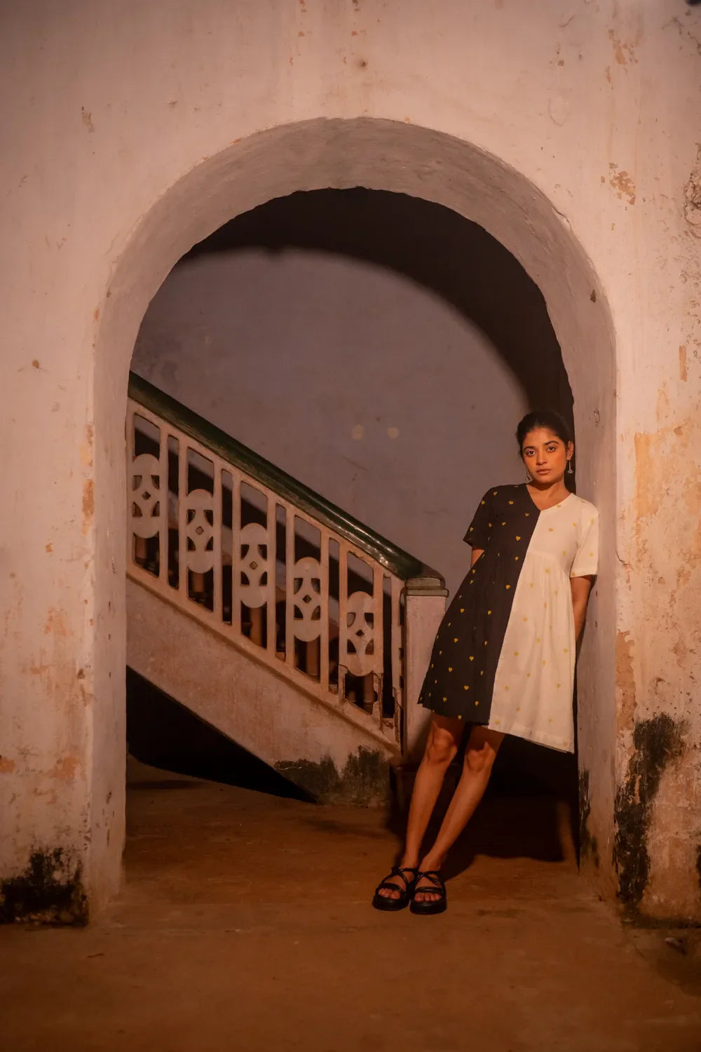 Lightweight Breathable Day Night South Cotton Dress for Everyday Wear