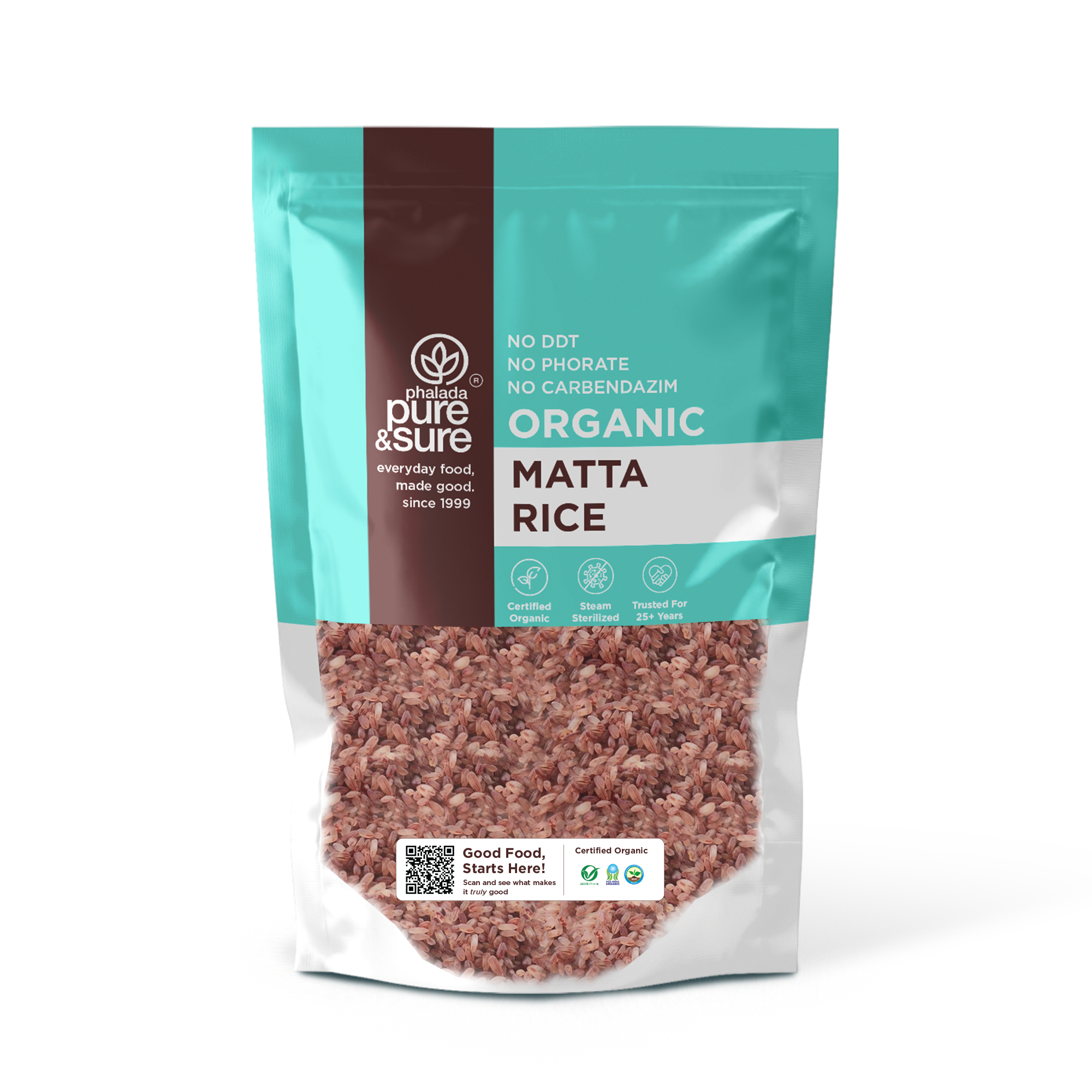 Phalada Pure and sure Organic Matta Rice Front
