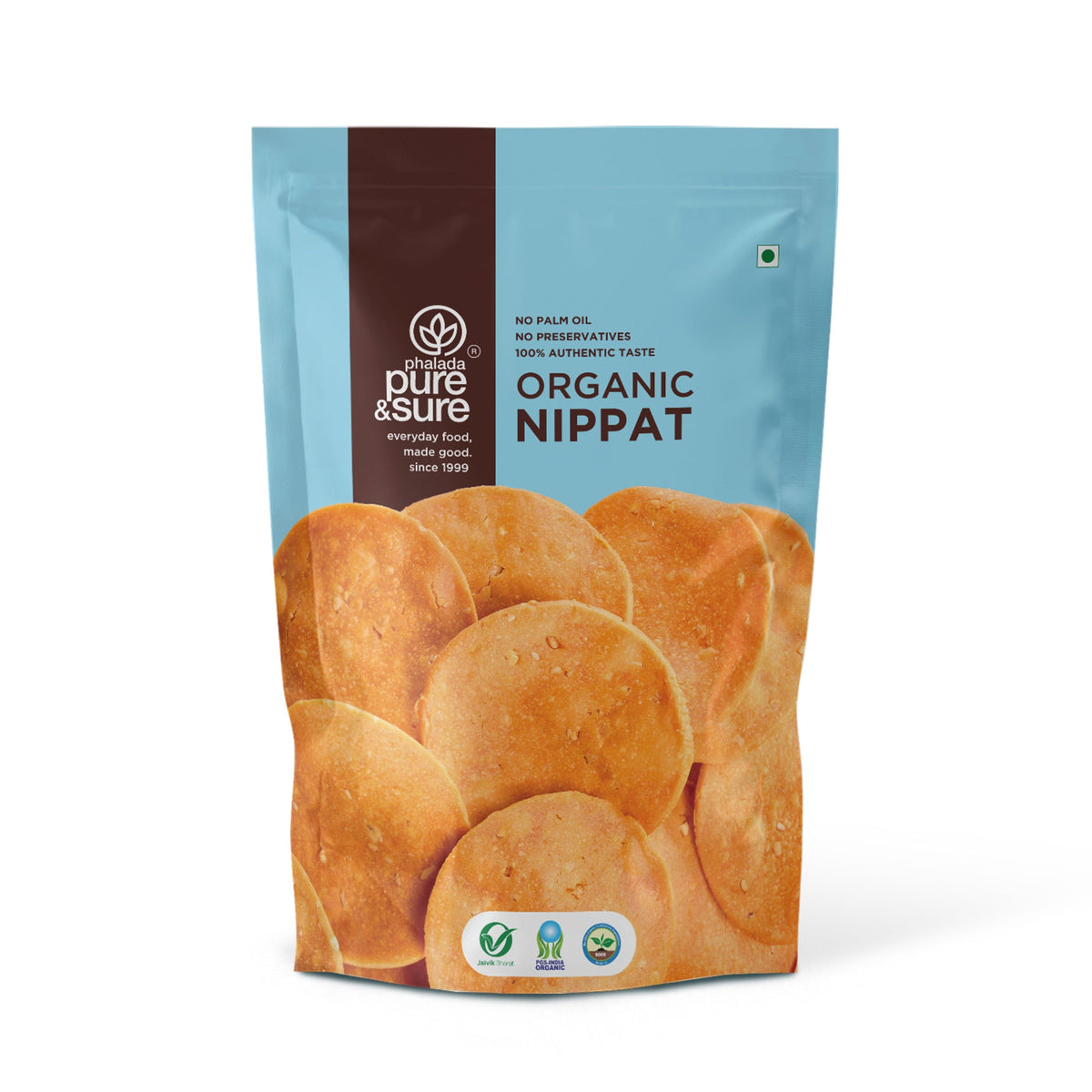 Phalada Pure and sure- Organic Nippat Front