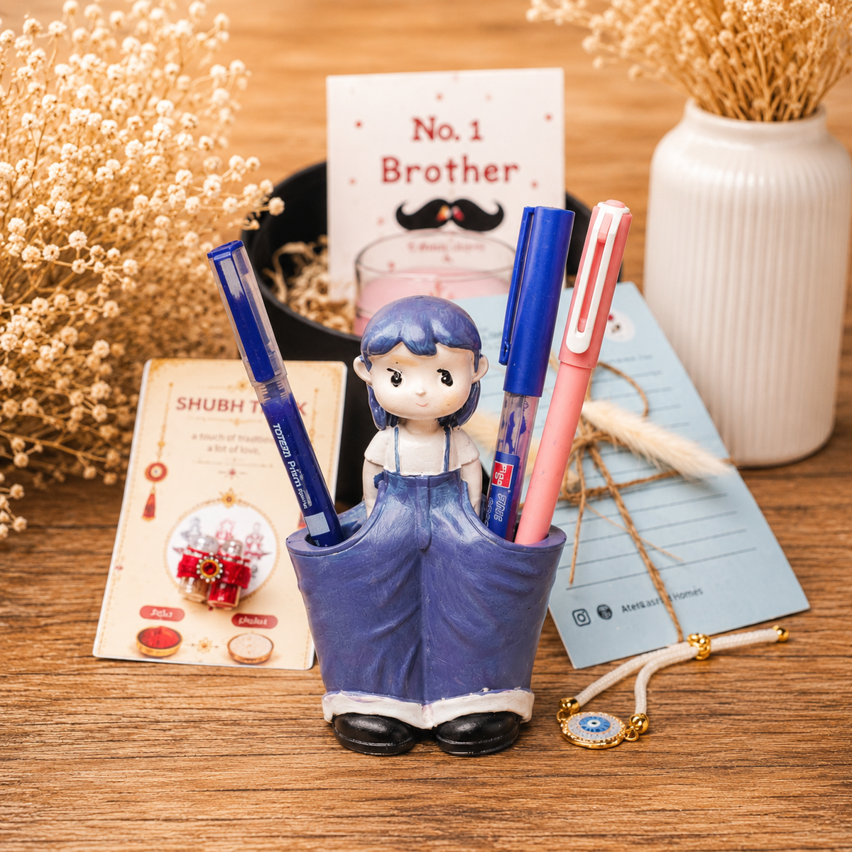 Office Hero Rakhi Gift Hamper | Premium Raksha Bandhan Gift Box - https://artecasa.in/