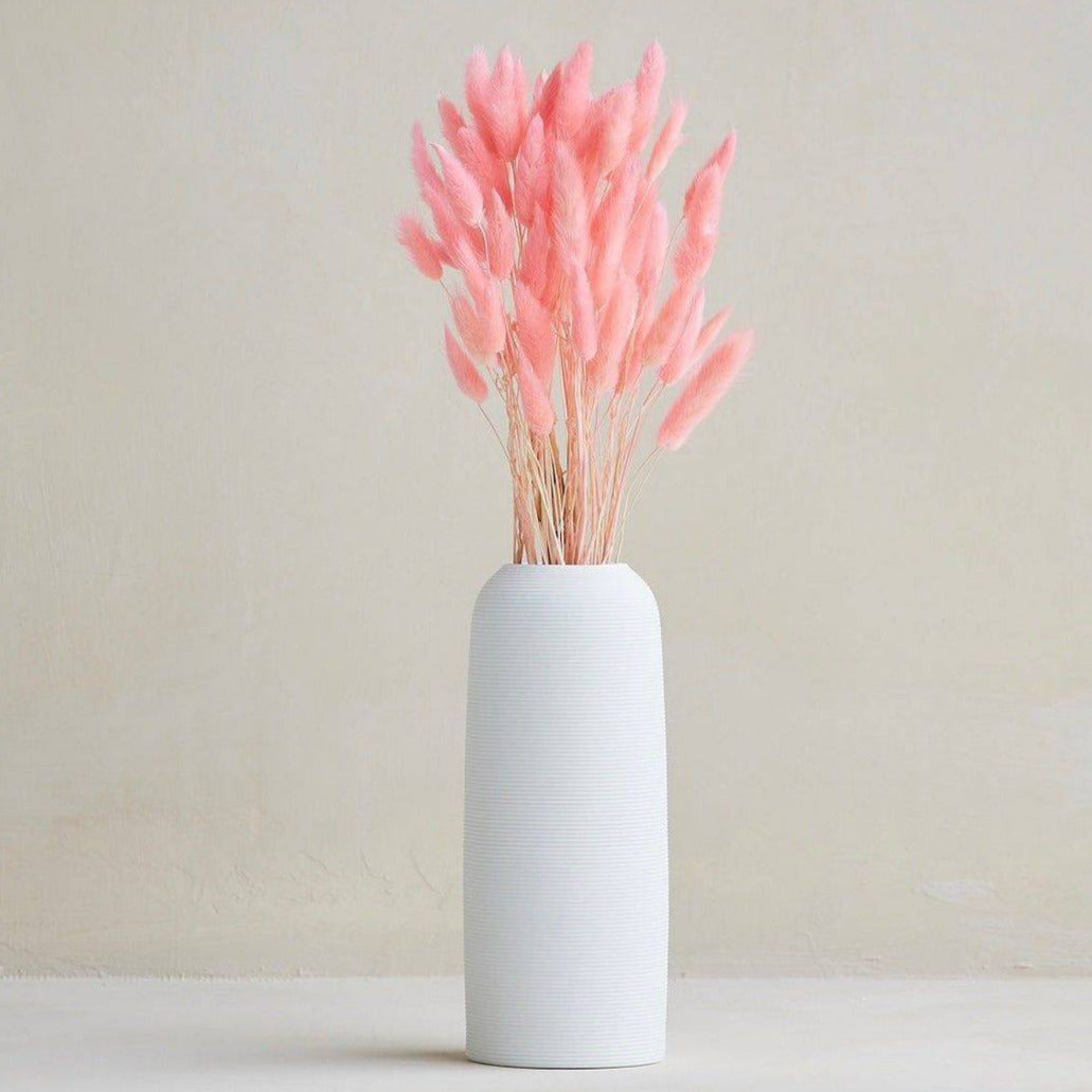 Pink Bunny Tail dried flowers bunch for vase decor and aesthetic home styling by ArteCasa