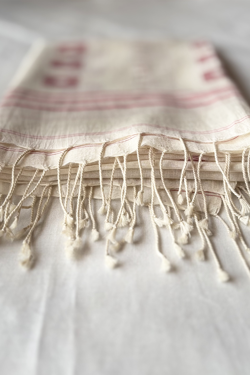 Premium Ivory Kopal Jamdani Dupatta for Wedding and Festive Wear