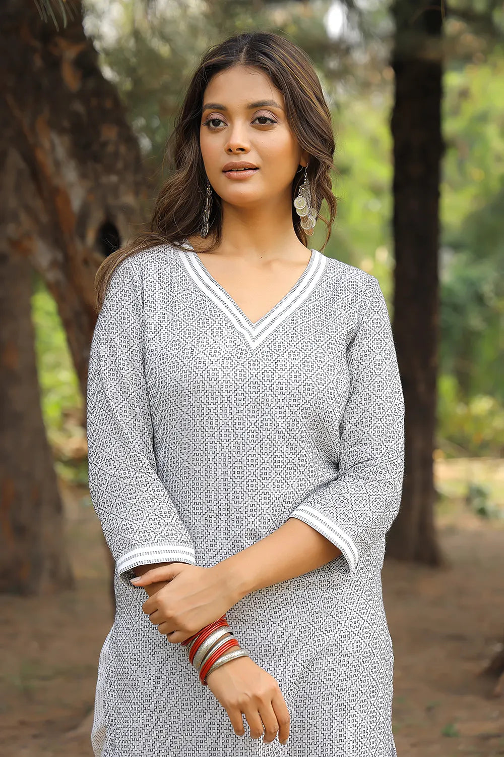 Premium White Pure Cotton Kurta Set for Office Wear