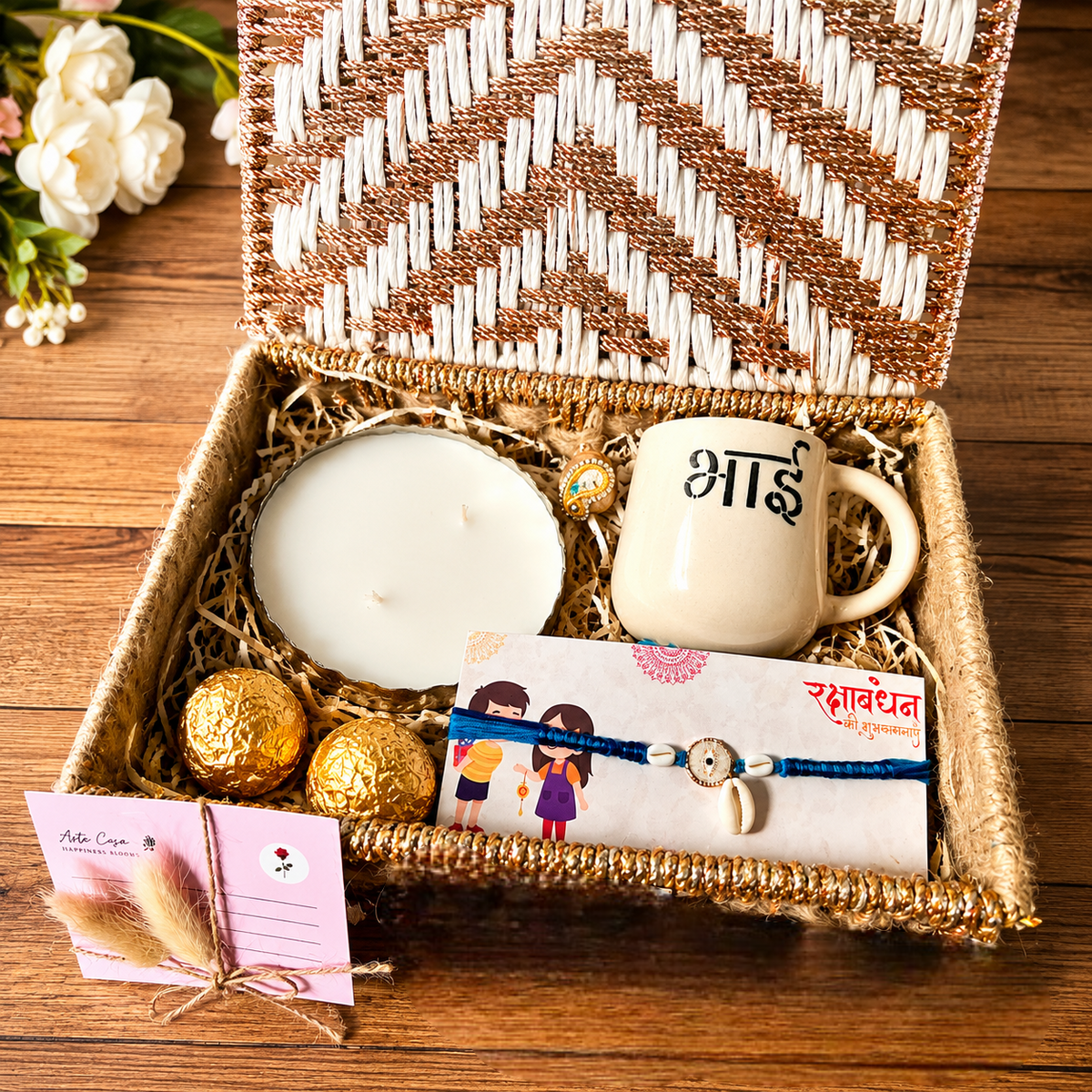 Artecasa Forever Bhai Celebration Hamper | Premium Rakhi Gift Hamper - https://artecasa.in/