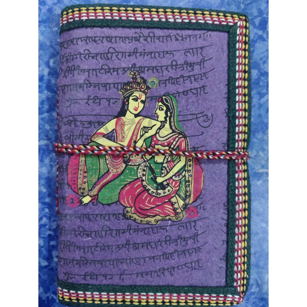 Recycled Paper Bahi-Khata (Journal) - Radha Krishna -