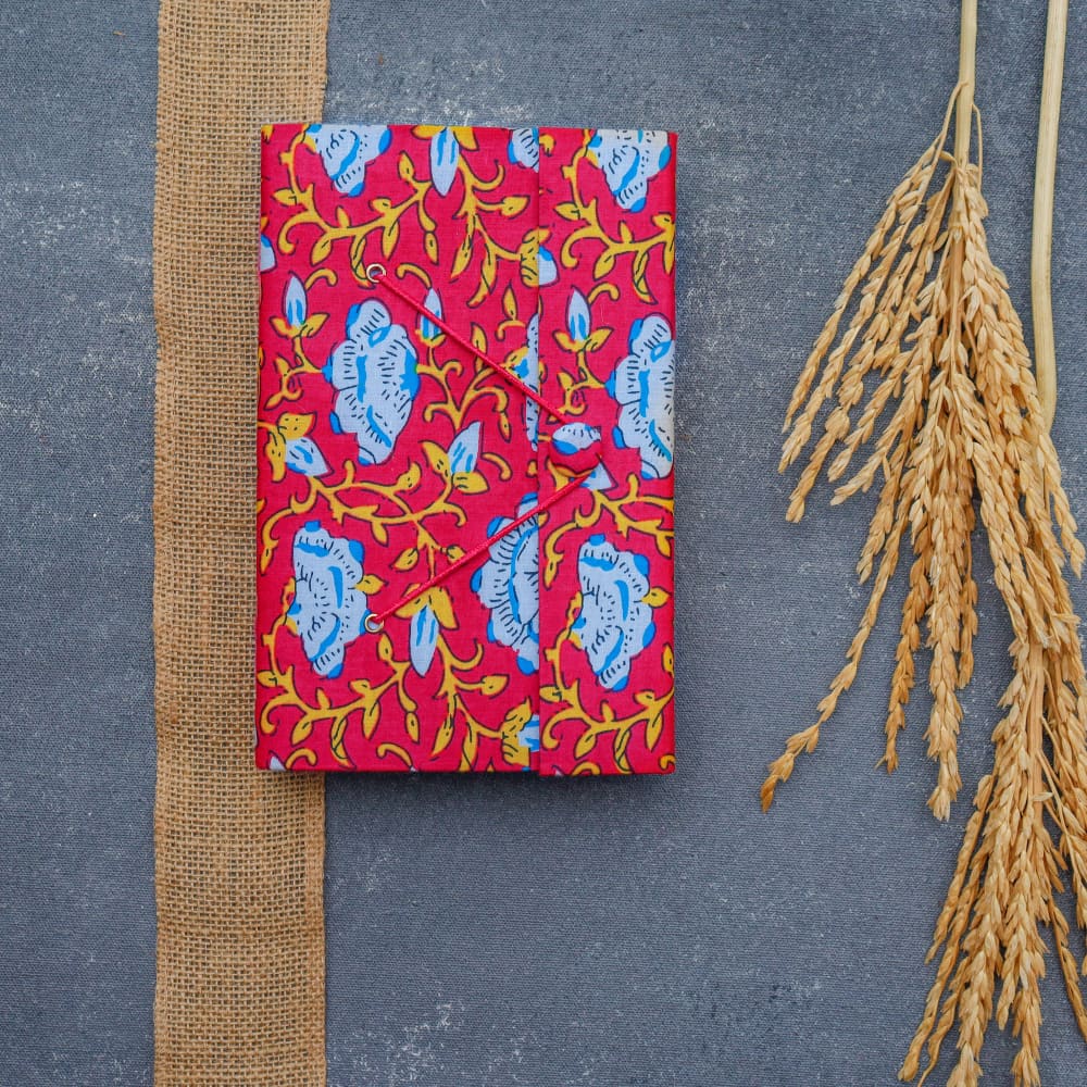 Recycled Paper Vintage Journal (Pink) - Jumbo - Stationery
