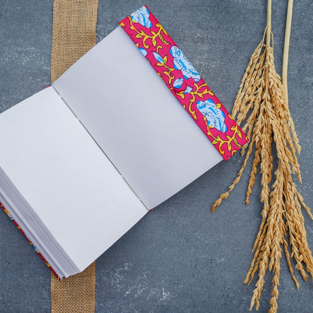 Recycled Paper Vintage Journal (Pink) - Jumbo - Stationery