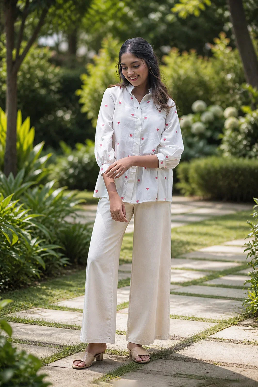 Scarlet Bloom South Cotton Top