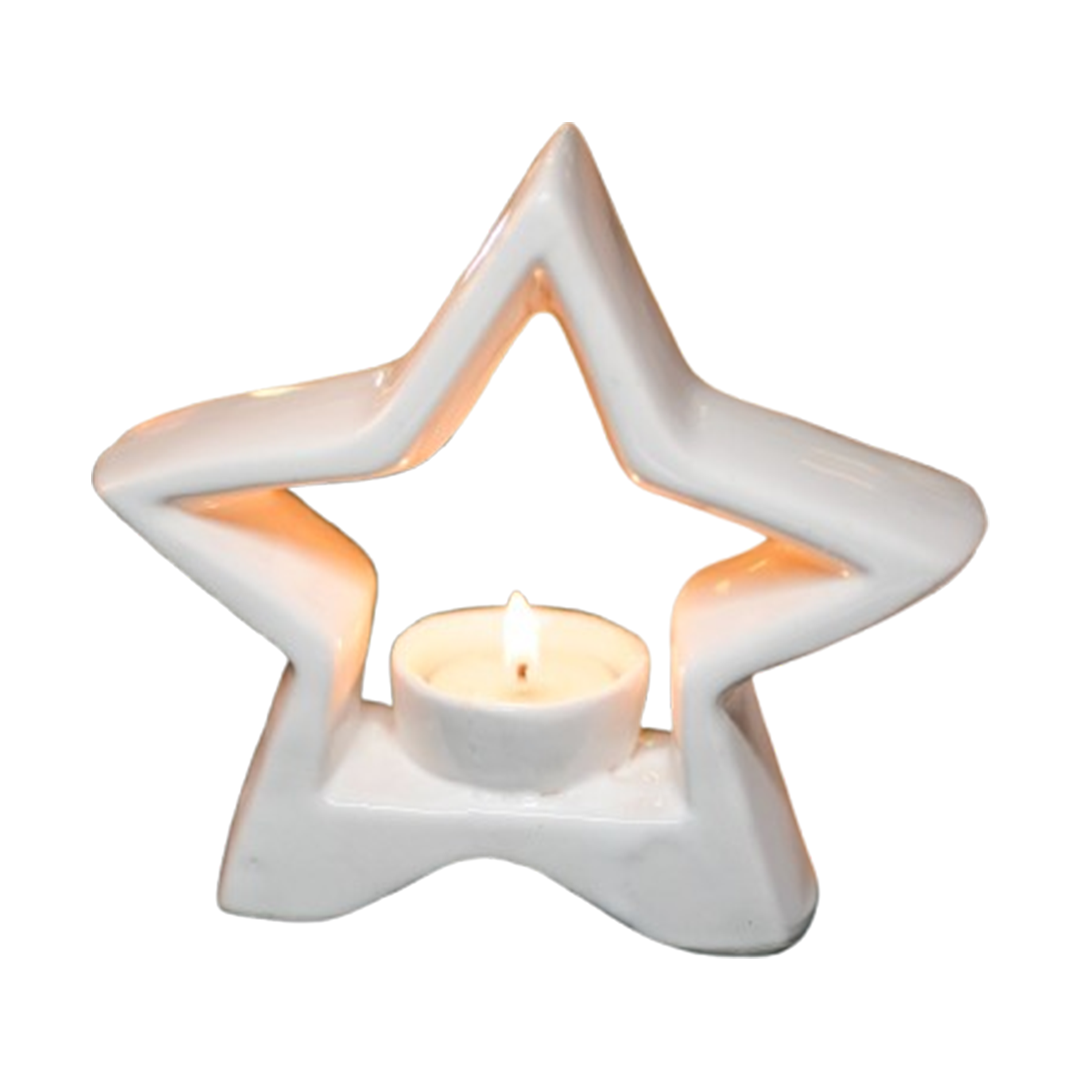 Star-Shaped Tea Light Holder - https://artecasa.in/