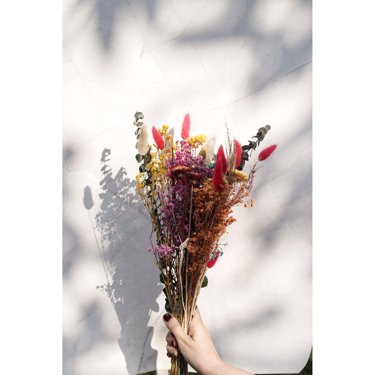 Whisper Bunch dried flower arrangement for modern home decor and interior styling