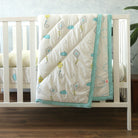 Fly Away High - Organic Quilt (Night Blanket) - Oranges and Lemons