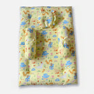 Gadda Set with Bolsters - Set of 4 - Yellow - Oranges and Lemons