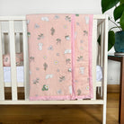 Happy Bunny - Muslin Cot Bedding Gift Set - Set of 4 - Oranges and Lemons
