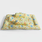 Gadda Set with Bolsters - Set of 4 - Yellow - Oranges and Lemons