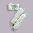 Lovely Llamas - Organic Muslin Cot Bedding Gift Set - Set of 4 - Oranges and Lemons