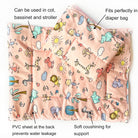 Doodle Land Re-usable diaper changing mat - Set of 3 - Oranges and Lemons