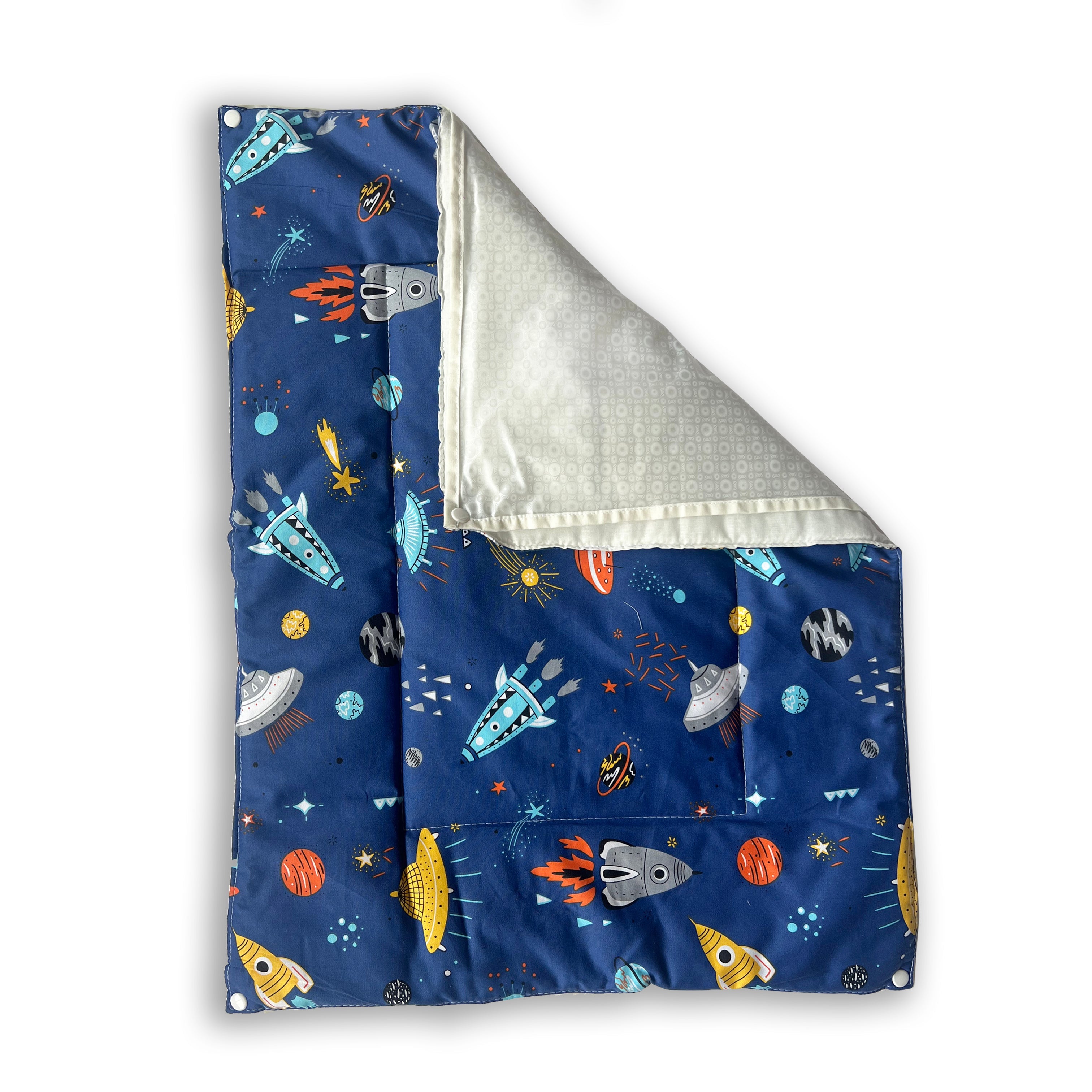 Outer Space Re-usable diaper changing mat - Set of 3 - Oranges and Lemons