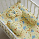 Gadda Set with Bolsters - Set of 4 - Yellow - Oranges and Lemons