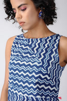 Zig-Zag Print Dress - Dhãran